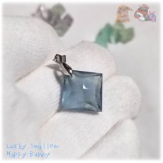 画像14: 中国産 グリーンブルーフローライト 蛍石 ペンダント ネックレス fluorite No.5752 (14)