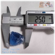 画像9: 特別な素材 秘蔵品 宝石質 特殊希少カラー コバルトブルー ブルーフローライト 欠片 結晶 蛍石 原石 標本 青蛍石 blue fluorite No.5759 (9)