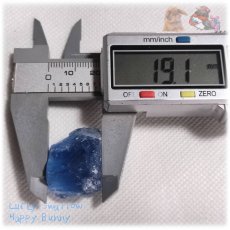 画像11: 特別な素材 秘蔵品 宝石質 特殊希少カラー コバルトブルー ブルーフローライト 欠片 結晶 蛍石 原石 標本 青蛍石 blue fluorite No.5759 (11)