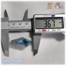 画像11: 大きな標本宝石 青空の宝石 海の宝石 希少特殊カラー ブルーフローライト 青蛍石 標本結晶加工品 ファセットカット ルース ノンホール blue fluorite No.5766 (11)