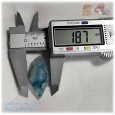 画像12: 大きな標本宝石 青空の宝石 海の宝石 希少特殊カラー ブルーフローライト 青蛍石 標本結晶加工品 ファセットカット ルース ノンホール blue fluorite No.5766 (12)