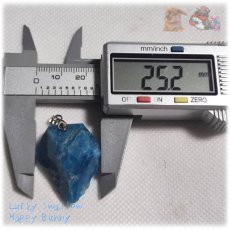 画像15: ブルーアパタイト 燐灰石 マダガスカル産 ファセットカット ペンダント ネックレス apatite No.5768 (15)