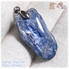 画像1: カイヤナイト 藍晶石 チベット産 ペンダント ネックレス Kyanite No.5769 (1)