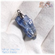 画像7: カイヤナイト 藍晶石 チベット産 ペンダント ネックレス Kyanite No.5770 (7)