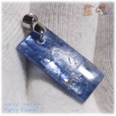 画像4: カイヤナイト 藍晶石 チベット産 ペンダント ネックレス Kyanite No.5771 (4)