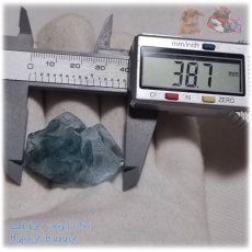 画像10: 希少特殊カラー ブルーフローライト 青蛍石 No.5986 (10)