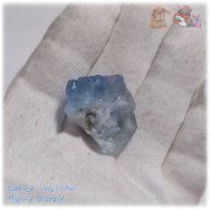 画像8: 断面標本 希少特殊カラー ブルーフローライト 青蛍石 No.5987 (8)