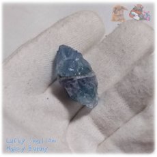 画像9: 断面標本 希少特殊カラー ブルーフローライト 青蛍石 No.5988 (9)