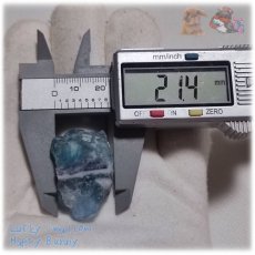 画像10: 両面磨き 断面標本 希少特殊カラー ブルーフローライト 青蛍石 No.5990 (10)
