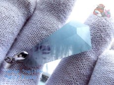 画像9: 工房謹製 動画公開 フローライトペンダント アフガニスタン産 ネックレス チョーカー向け（別名：蛍石 螢石 fluorite フッ化カルシウム）♪No.2800♪ (9)