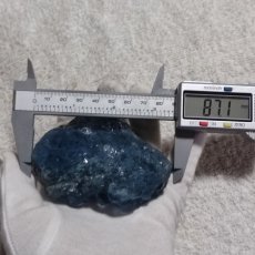 画像6: ◆ 大きな 秘蔵品 宝石質 特殊希少カラー ブルーフローライト 欠片 結晶 蛍石 原石 No.5058 (6)