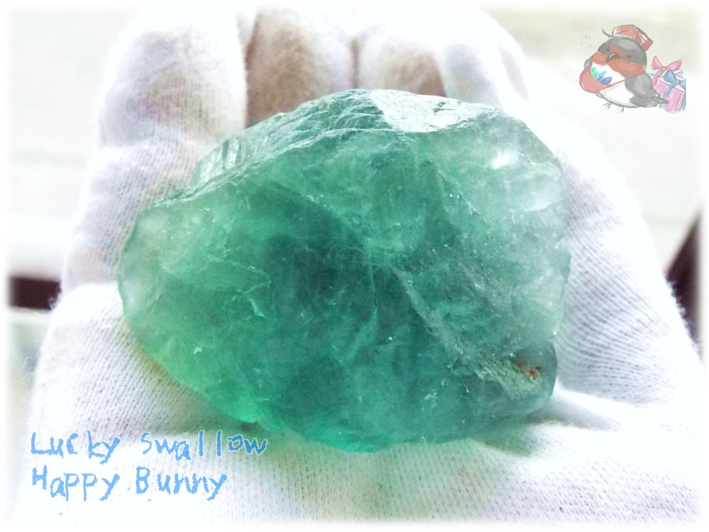 天然石 ⚒️ 天然ブルーグリーンフローライト原石 （英名：fluorite 