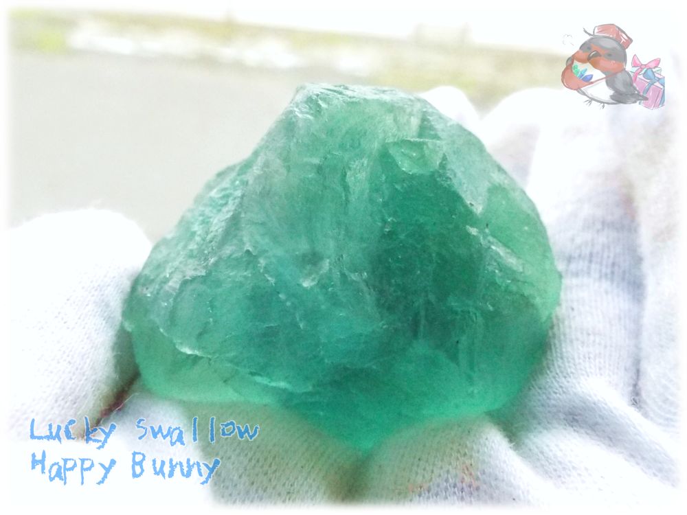 天然石 ⚒️ 天然ブルーグリーンフローライト原石 （英名：fluorite 