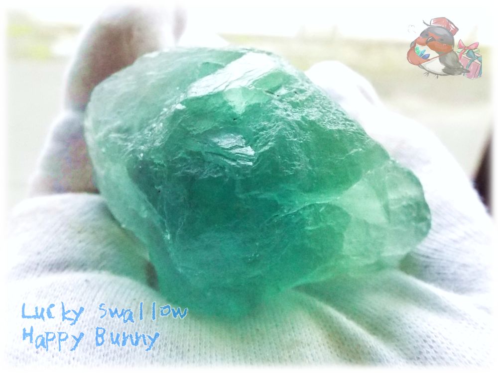 天然石 ⚒️ 天然ブルーグリーンフローライト原石 （英名：fluorite