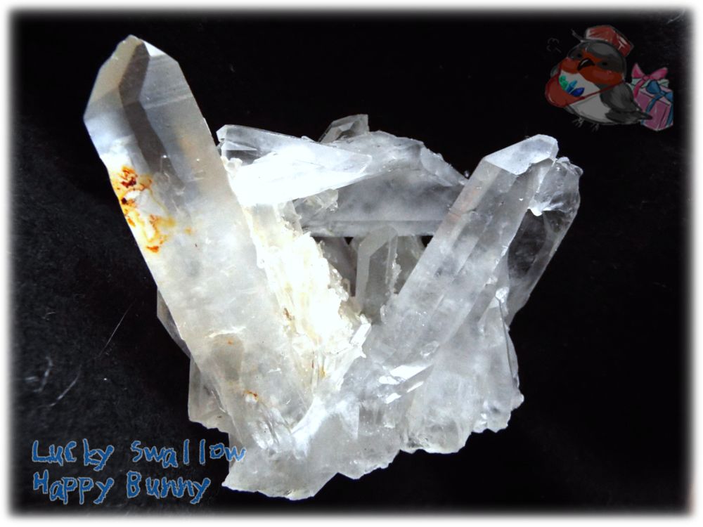 天然石 天然水晶クラスター 標本 原石（別名：クォーツ quartz 石英 