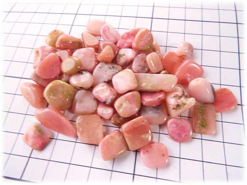 10ｇ ペルー産 ピンクオパール さざれ石 無選別 量り売り