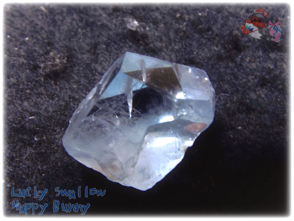 コレクション向け ファンシーファセットカット マダガスカル産 セレスタイト 天青石 celestite No.3585