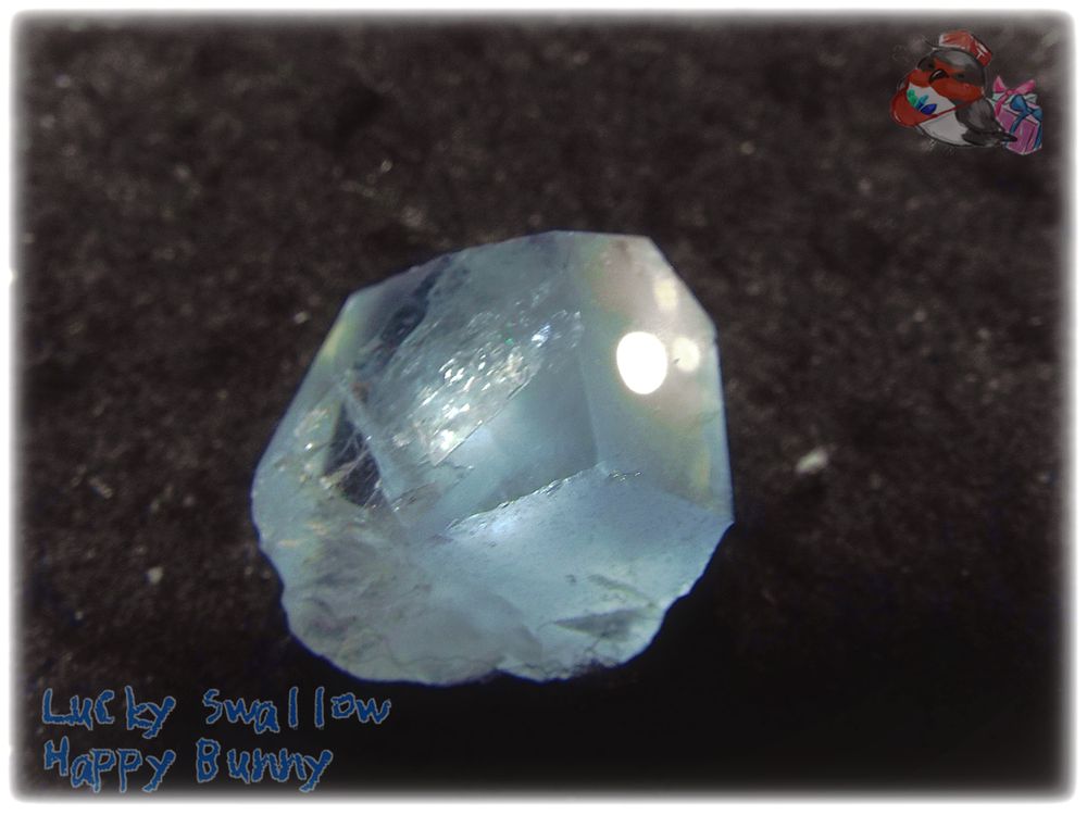 コレクション向け ファンシーファセットカット マダガスカル産 セレスタイト 天青石 celestite No.3587