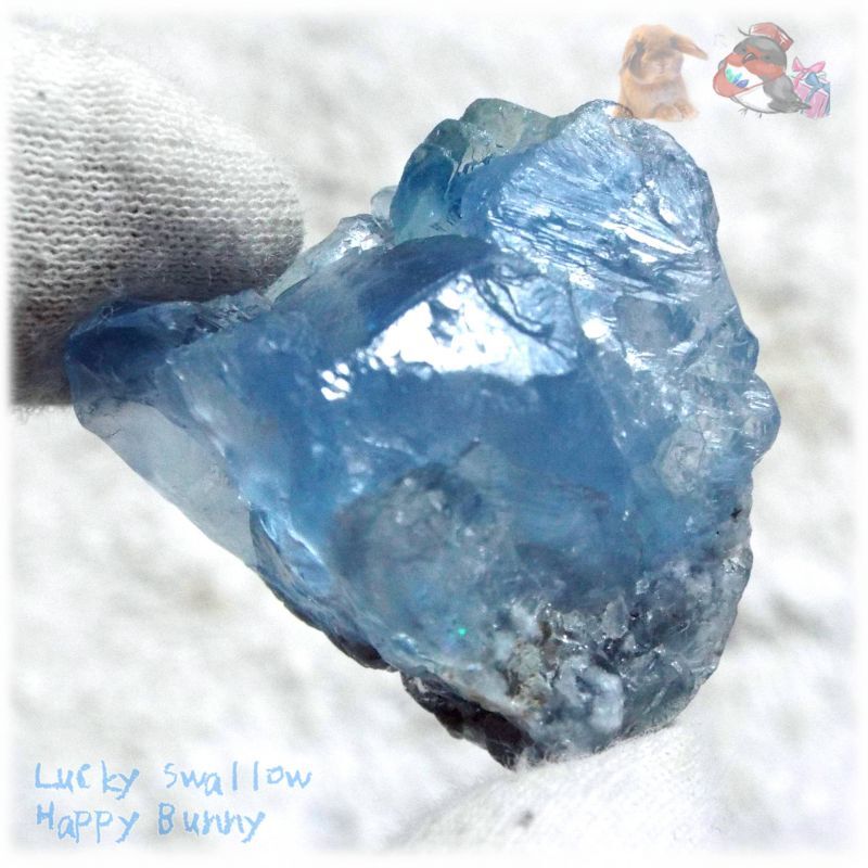 天然石 秘蔵品 宝石質 特殊希少カラー ブルーフローライト 結晶塊 蛍石 原石 No.4481 天然 小さなミネラルフェス♪ 秘蔵品 宝石質  特殊希少カラー ブルーフローライト 結晶塊 蛍石 原石 No.4481