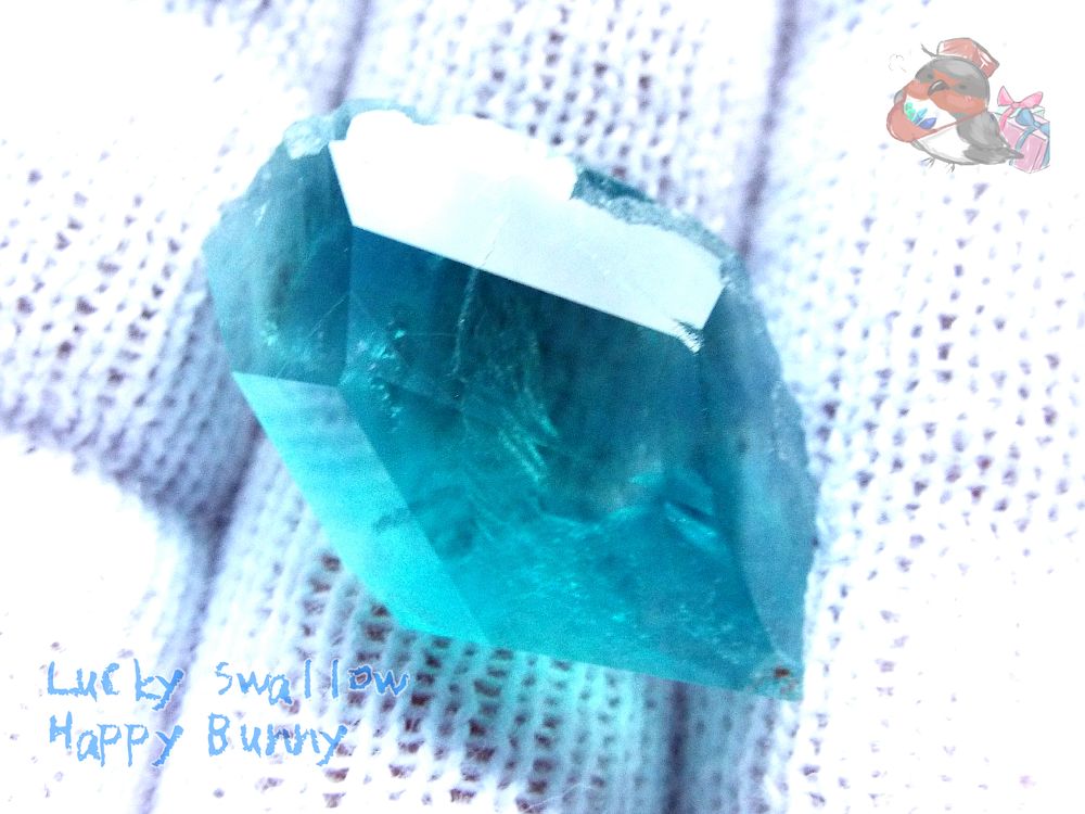 工房謹製 ブルーフローライト　別名：Fluorite フルオライト 螢石 蛍石 No.2969♪