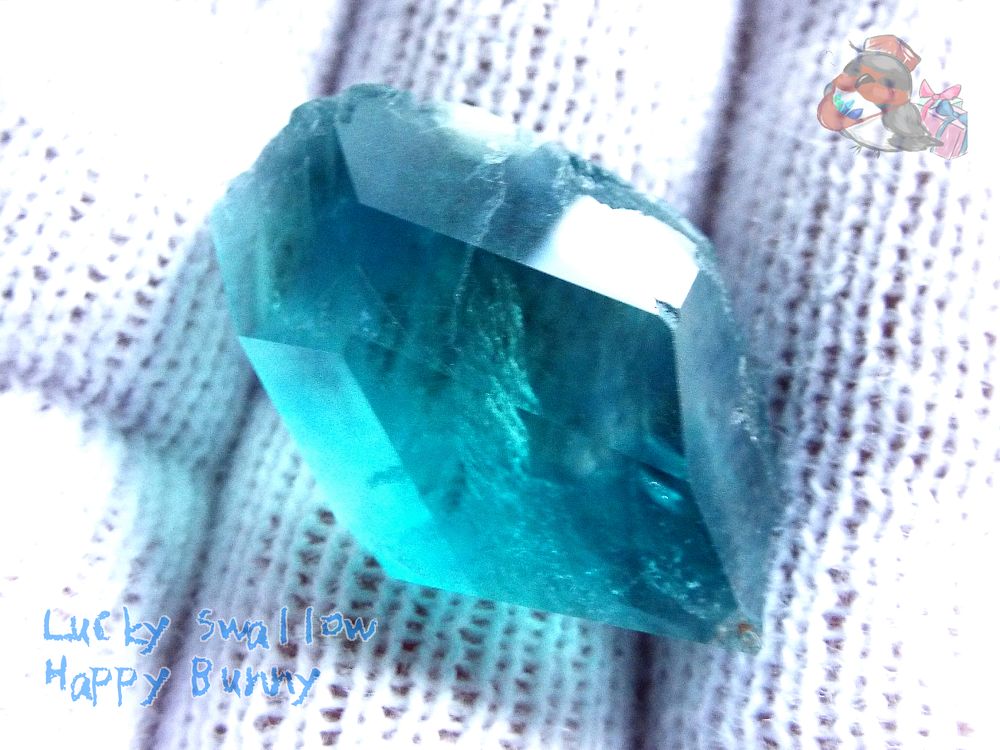 工房謹製 ブルーフローライト　別名：Fluorite フルオライト 螢石 蛍石 No.2969♪